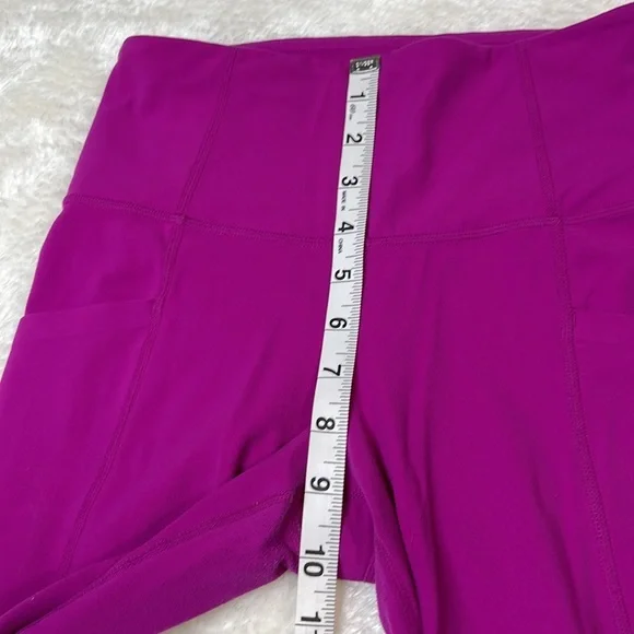 Athleta Salutation Stash Pocket Legging Pink/Purple Size XS - Picture 8 of 9